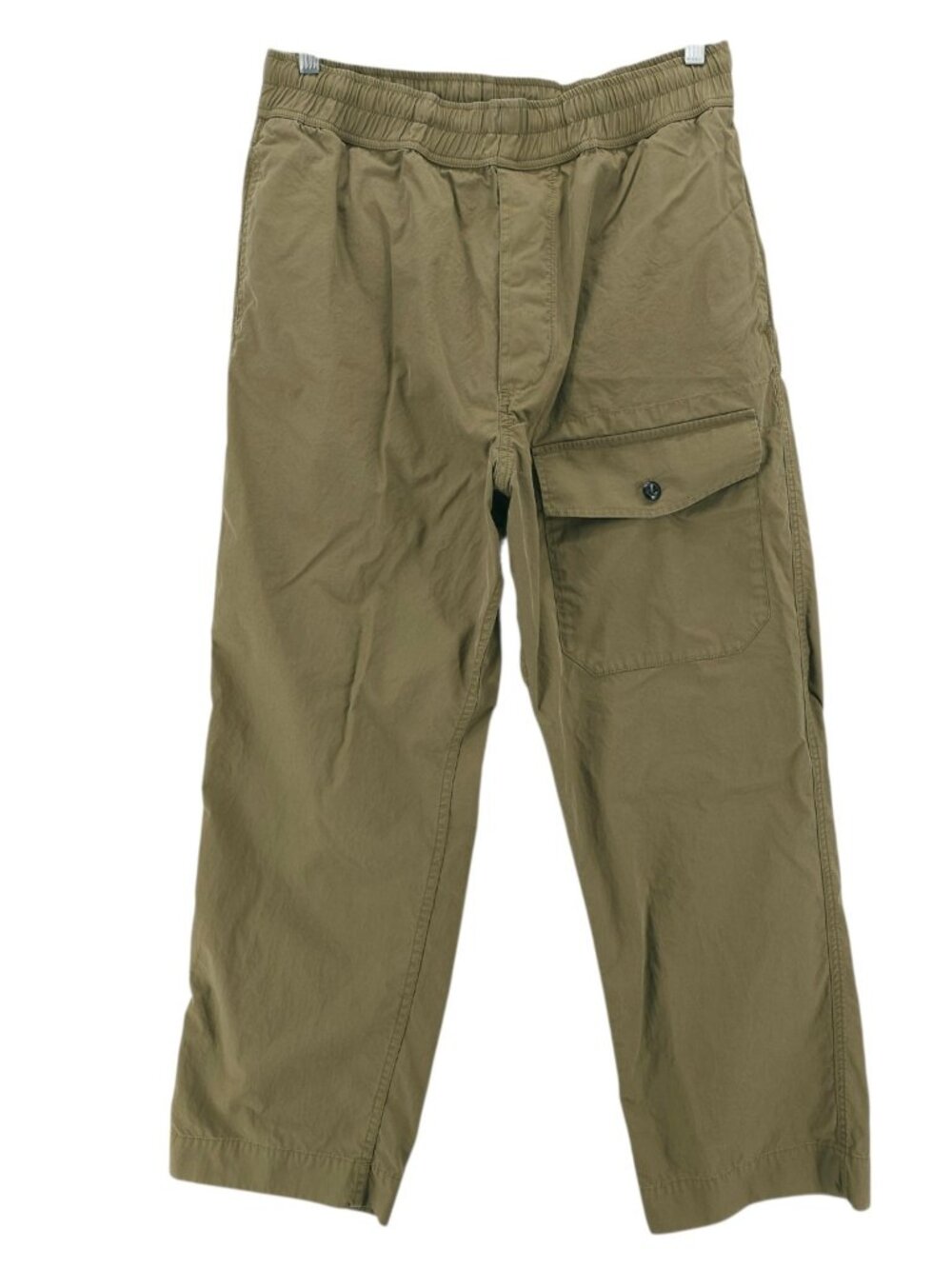 MHL Margaret Howell Cargo Jogger Crisp Cotton Twill Olive Green Men's MEDIUM